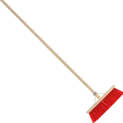 Straatbezem 35 cm met steel 140 cm