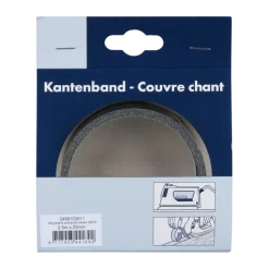 Strijkband antraciet essen 23 mm 2,5 m