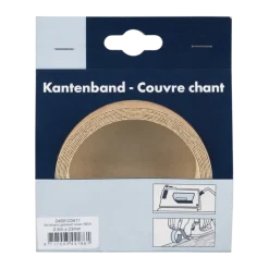 Strijkband gebleekt eiken 23 mm 2,5 m