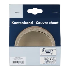 Strijkband grijs eiken 23 mm 2,5 m