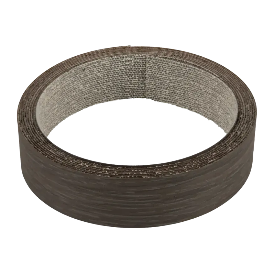 Strijkband marone eiken 23 mm 2,5 meter