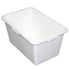 Stuckuip rechthoekig 45 liter wit