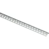 Stucstopprofiel aluzink staal voor 6 mm stucdikte 260 cm