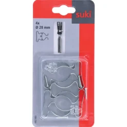 Suki gereedschapsklemmen 4 stuks 28 mm