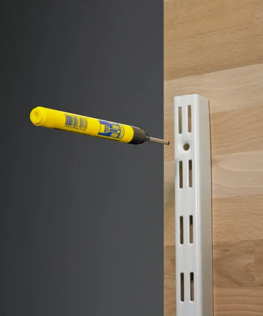 suki markeerstift voor boorgaten zwart 1mm