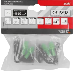 Suki oordoppen met koord - 33 db - 1 paar