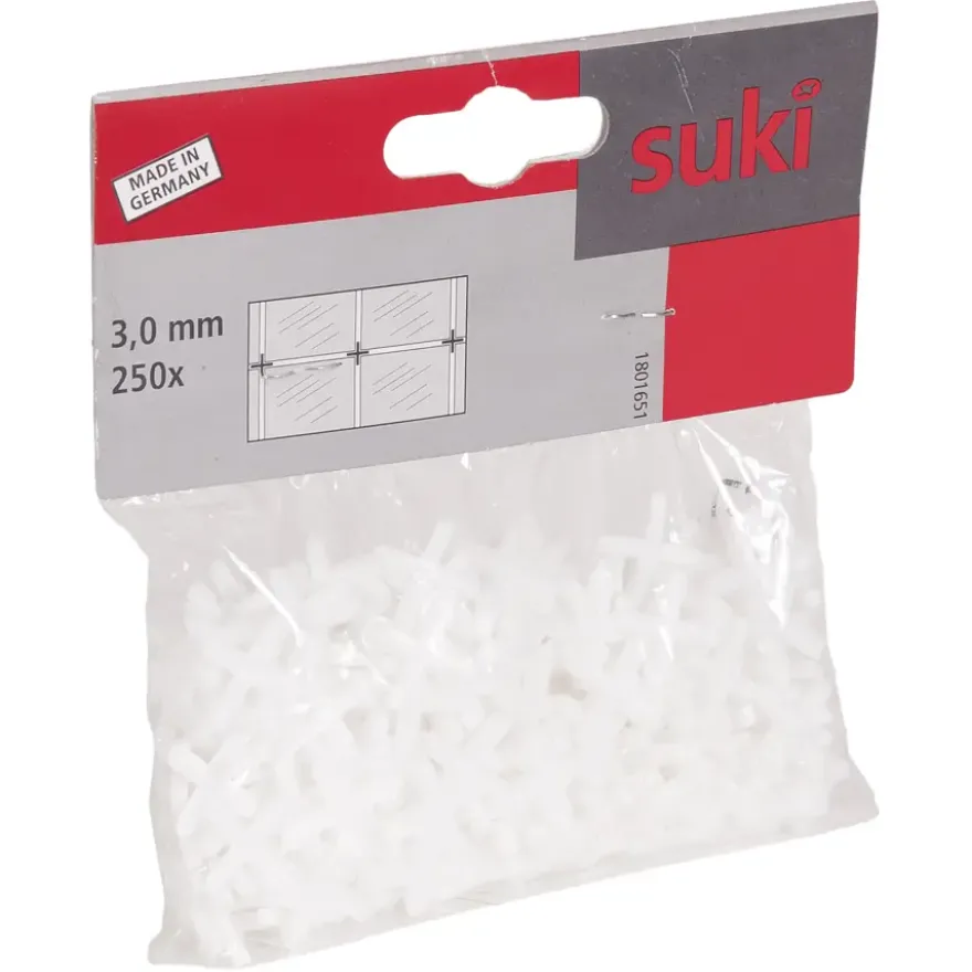 Suki tegelkruis 3 mm 250 stuks