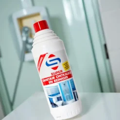 SUPER sanitair ontkalker en reiniger gel 1 L