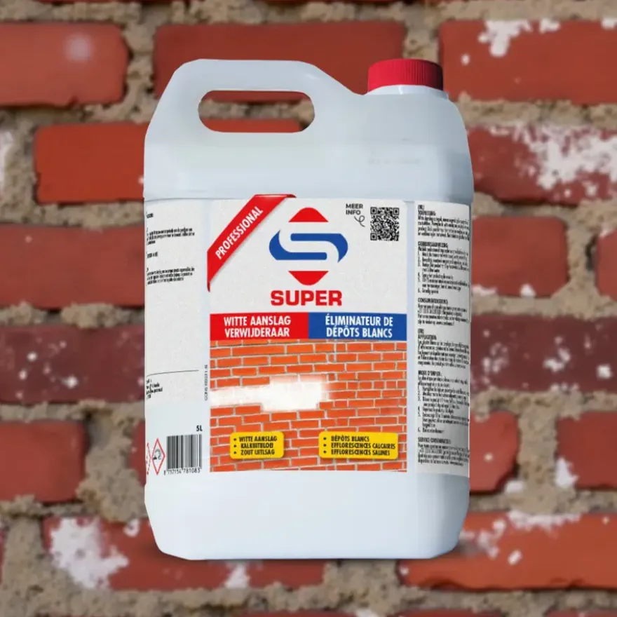 SUPER witte aanslagverwijderaar 5l concentraat