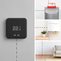 Tado Starters Kit Thermostaat V3+ Bedraad Zwart