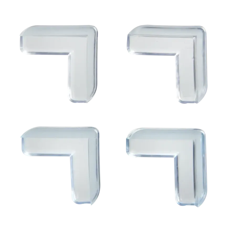 Tafelhoekbeschermer transparant 4 stuks