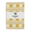 Tafelkleed block oker - l250xb140cm