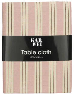 Tafelkleed roze - l250xb140cm