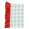 Tafelkleed ruit licht blauw - l180xb130cm