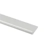 Tafelrand aluminium mat zilver 18x1000x1,5mm