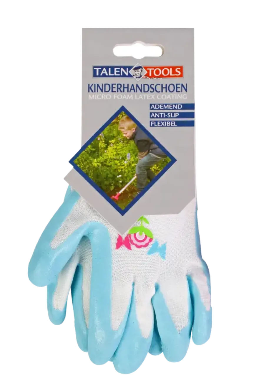 Talen Tools werkhandschoenen antislip M blauw