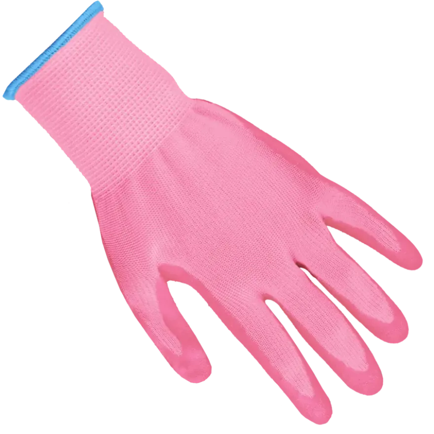 Talen Tools werkhandschoenen antislip M roze