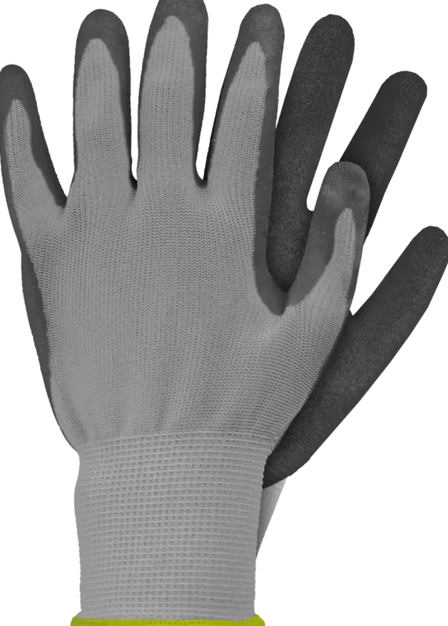 Talen Tools werkhandschoenen antislip L grijs