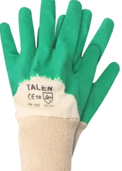 Talen Tools werkhandschoenen snijprotectie XL groen