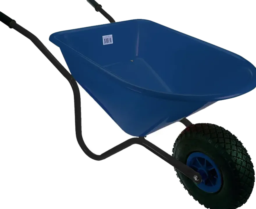 Talen Tools kinderkruiwagen blauw kunststof 60 x 43 cm
