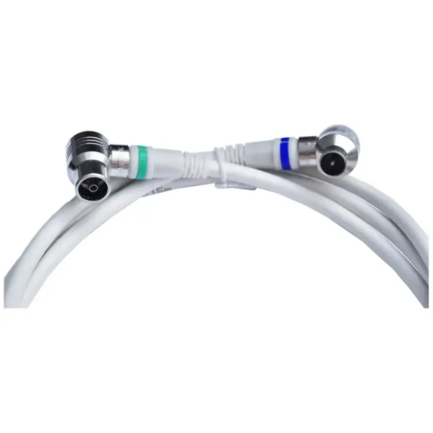 Technetix aansluitsnoer 3 meter wit 5/300