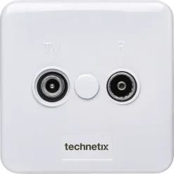 Technetix wandcontactdoos TRAS-2000 Radio / TV (Ziggo gecertificeerd)