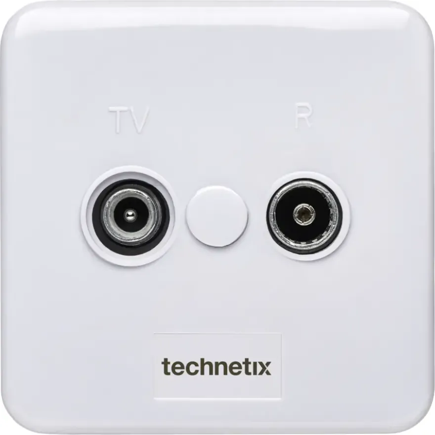 Technetix wandcontactdoos TRAS-2000 Radio / TV (Ziggo gecertificeerd)