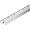 Tegelprofiel blok aluminium zilver 11 mm 300 cm
