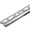 Tegelprofiel kwartrond RVS 10 mm 300 cm