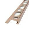 Tegelprofiel recht koper metaal 10 mm 270 cm