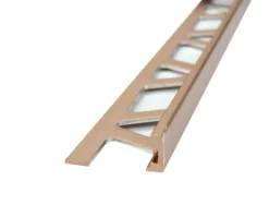 Tegelprofiel recht koper metaal 10 mm 270 cm