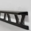 Tegelprofiel recht mat zwart metaal 12,5 mm 270 cm
