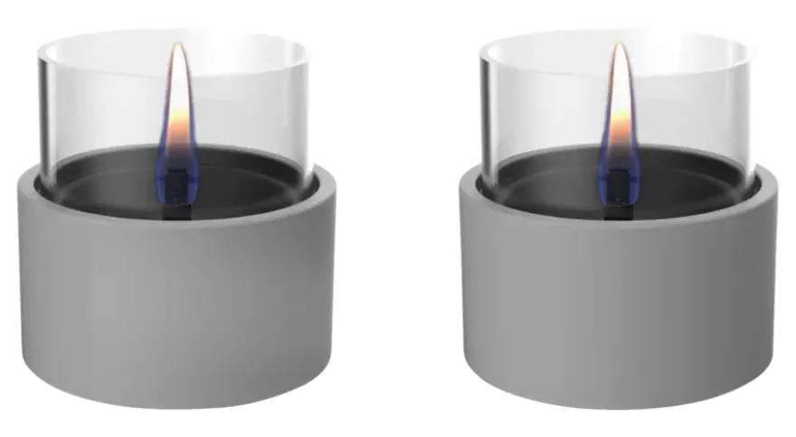 Tenderflame Breeze 10 grijs duo pack