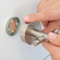 Tesa Aluxx hoek doucherek verchroomd aluminium