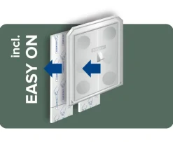 Tesa Baboo Opbergbox met deksel - 250 mm x 150 mm x 100 mm