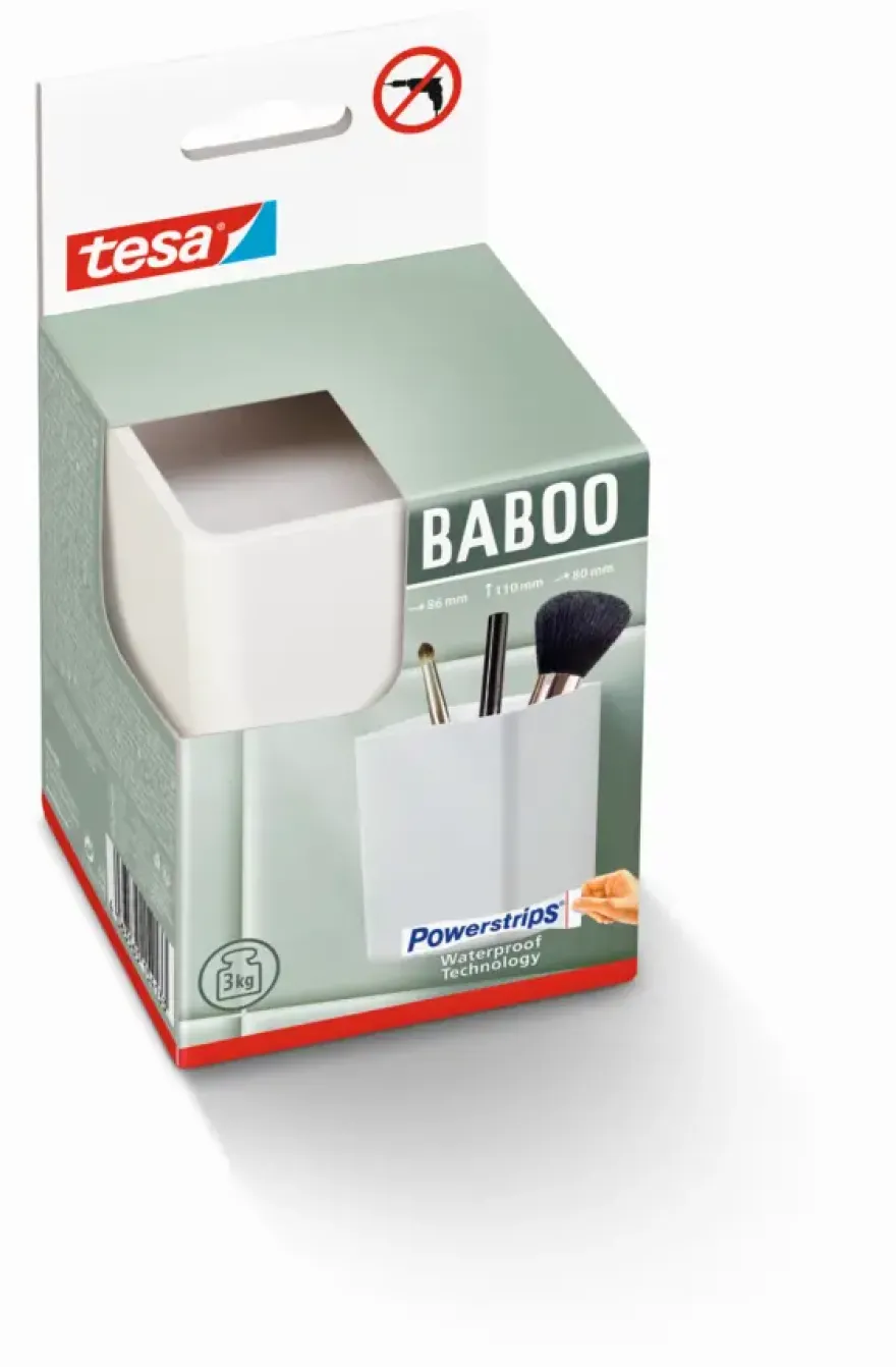 Tesa Baboo Opbergbox zonder deksel - 86 mm x 110 mm x 80 mm