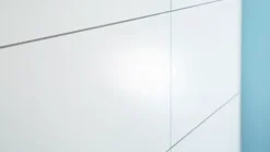 Tesa Ekkro bekerhouder verchroomd met gesatineerd glas