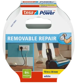 Tesa Extra Power Eco Repair tape wit 38 mm x 10 m