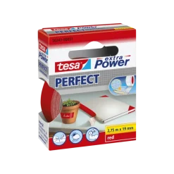 Tesa Extra Power Perfect ducttape rood 19 mm x 2,75 m