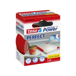 Tesa Extra Power Perfect ducttape rood 38 mm x 2,75 m