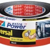 Tesa Extra Power Universal ducttape zwart 50 m x 50 mm
