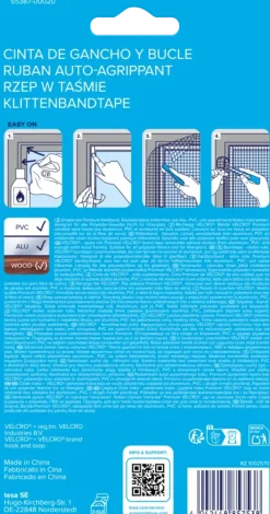 tesa Insect Stop klittenband vervangingsrol voor raamhor Comfort 560 cm