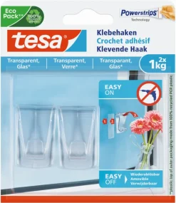 Tesa Klevende Haak voor Transparant & Glas 1 kg