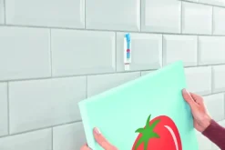 Tesa klevende spijker canvas voor tegels en metaal verstelbaar wit 2 kg 2 stuks