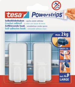 Tesa Powerstrips haak groot 2 stuks