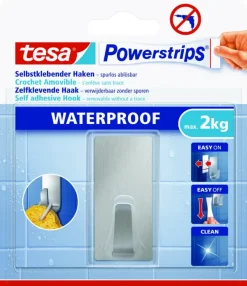 Tesa Powerstrips Waterproof haak RVS 2 kg