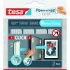 tesa Powerstrips zelfklevende strip Click 4x2 stuks Medium draagkracht 5.4KG