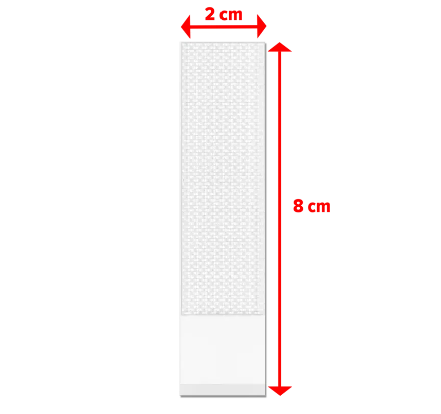tesa Powerstrips zelfklevende strip Click 4x2 stuks Medium draagkracht 5.4KG