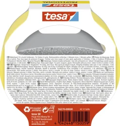 Tesa Professional Indoor schilderstape geel 25 mm x 25 m