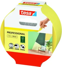 Tesa Professional Indoor schilderstape 50 m x 30 mm